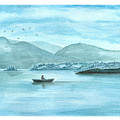 Boat ride at dawn